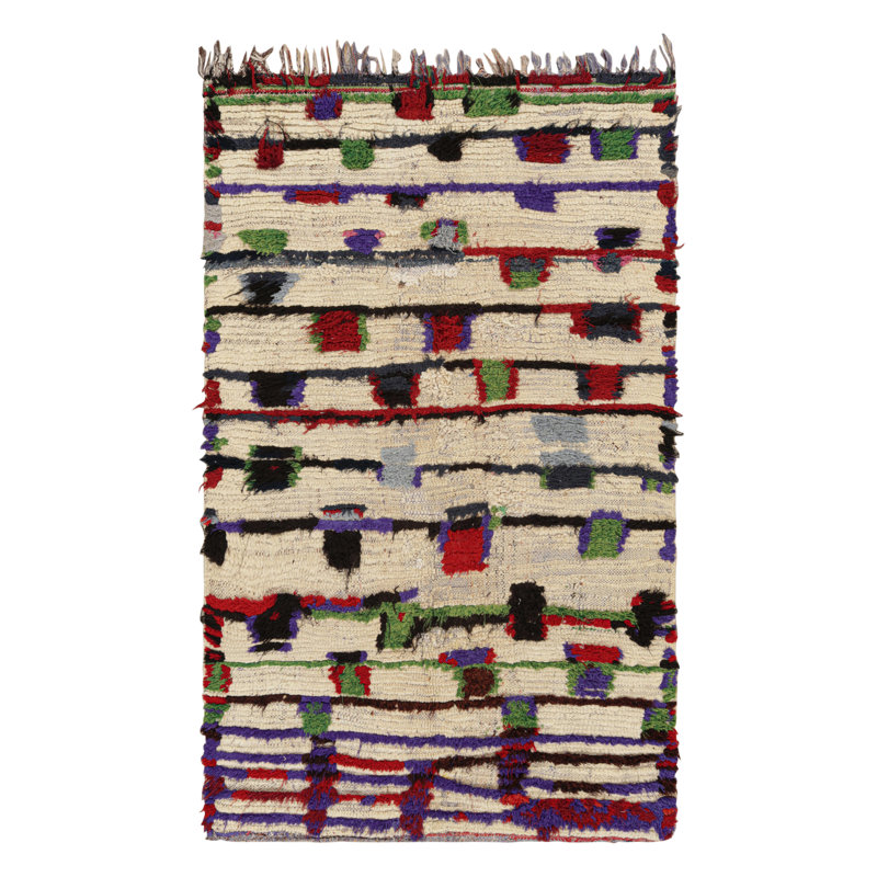 One-of-a-Kind 4'9"x7'11" Hand Knotted Area Rug