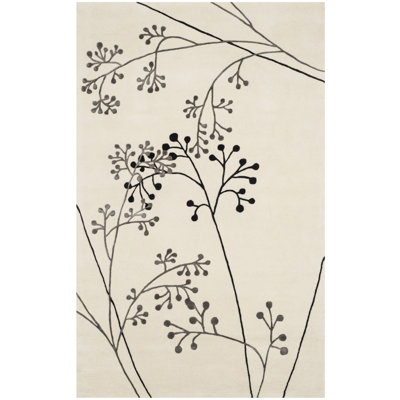 Soho Hand Tufted Wool Floral Rug