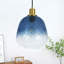  Luminaire suspendu moderne en verre 1 lumière l 9,45 po-121479287