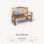 Solid Wood Teak Outdoor Bench-1442730094