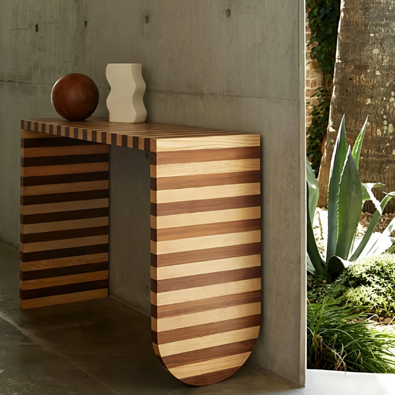 Console de style moderne et minimaliste