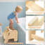 Escabeau en bambou pour enfants