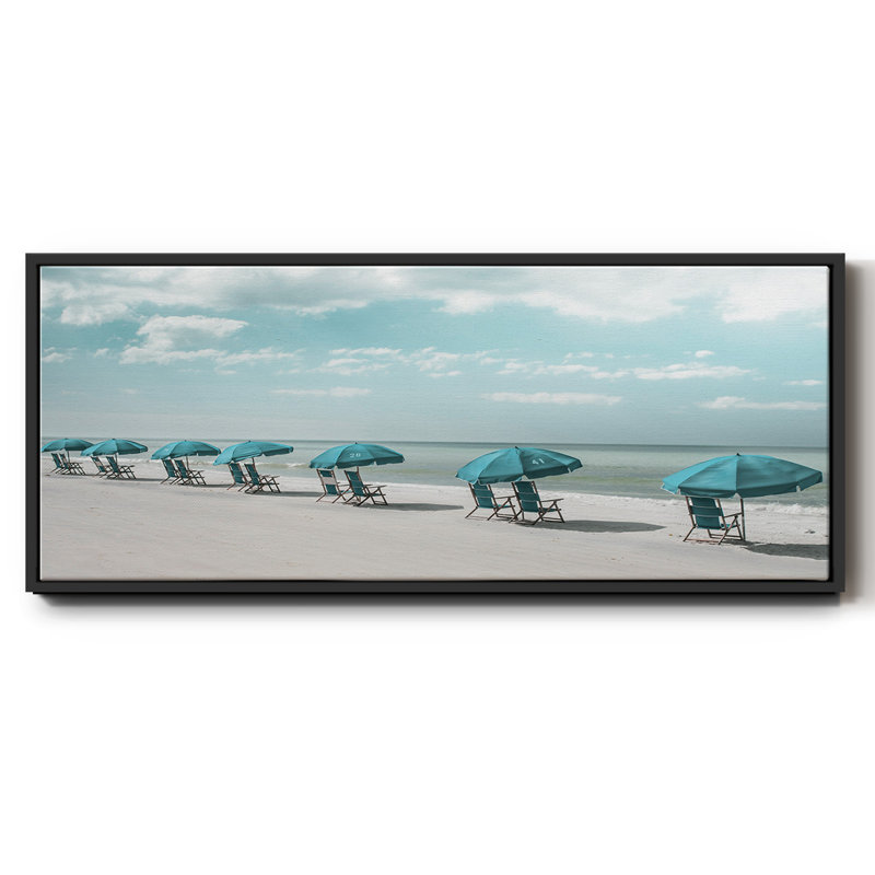 Idle Hours- Framed Canvas, 12" H x 30" W