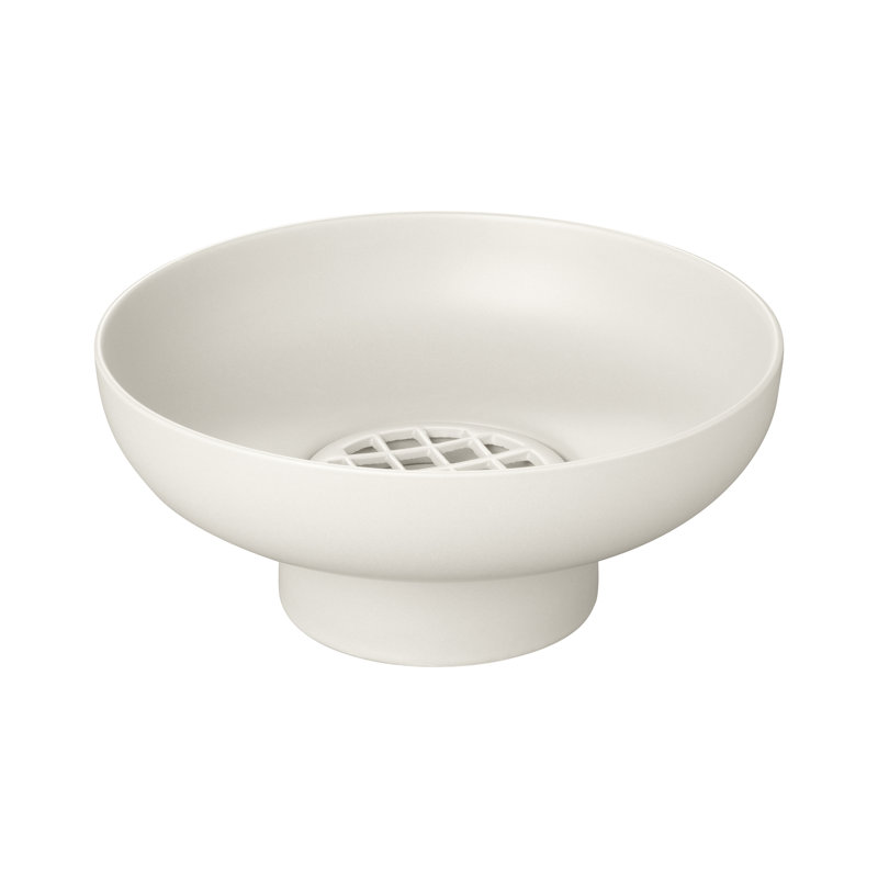 Miyabi Round Ceramic Table Vase in Moonbeam