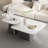 Square marble coffee table
