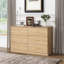 Commode moderne à 6 tiroirs pour la chambre à coucher - Vaste commode de rangement, robuste et sécuritaire-42974576