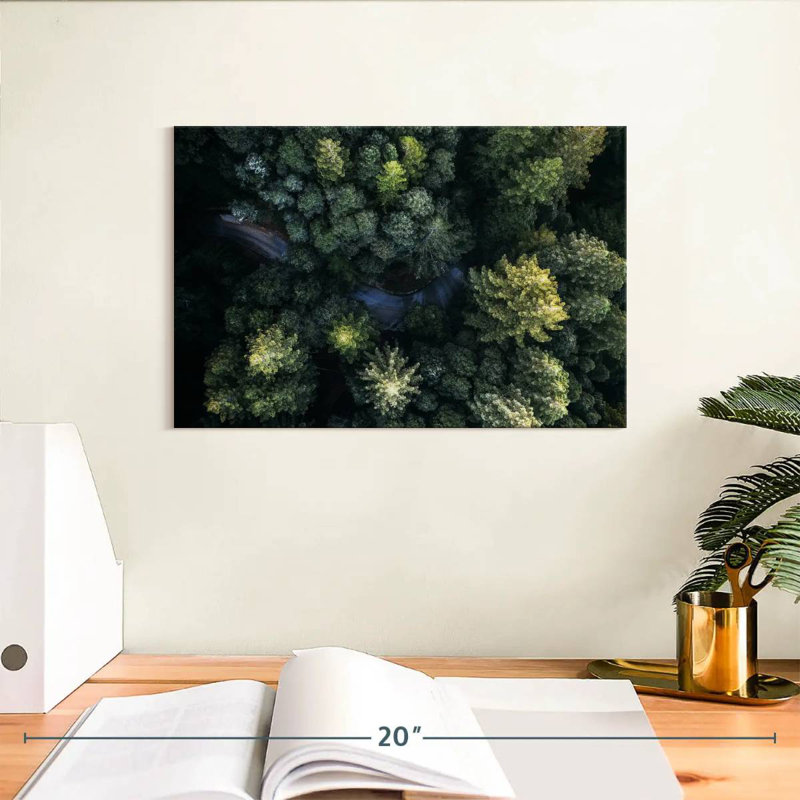Alvord Forest Route, 8" H x 12" W