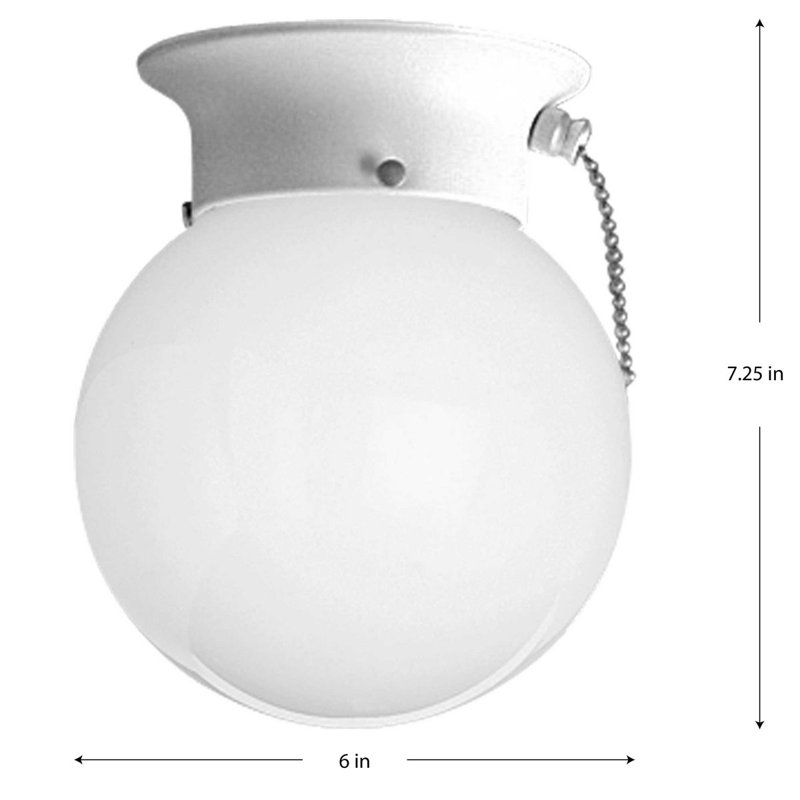 Boehmer Glass Flush Mount