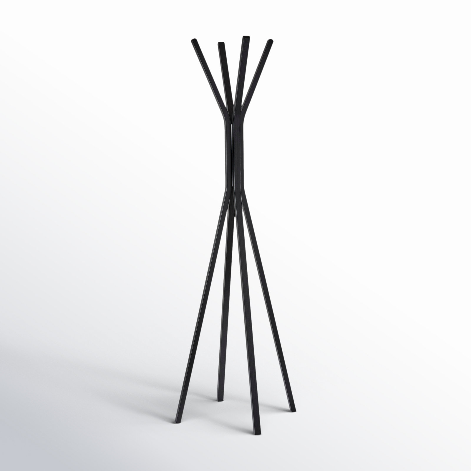 4 - Hook Freestanding Coat Rack