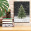 «Christmas Snow» par House Fenway, art mural sur toile, 12 po x 16 po