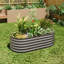 Metal Raised Garden Bed-1918968676