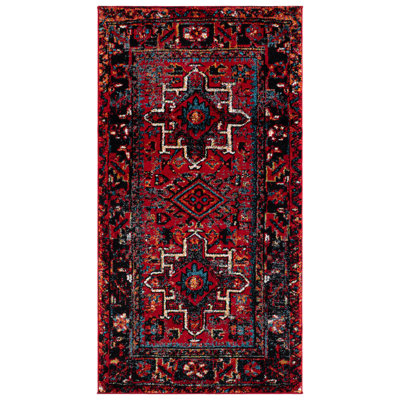 Amaniya Southwestern Red Area Rug