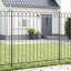 Élément de clôture vidaXL gris 66,93 x 78,74 po-117205495