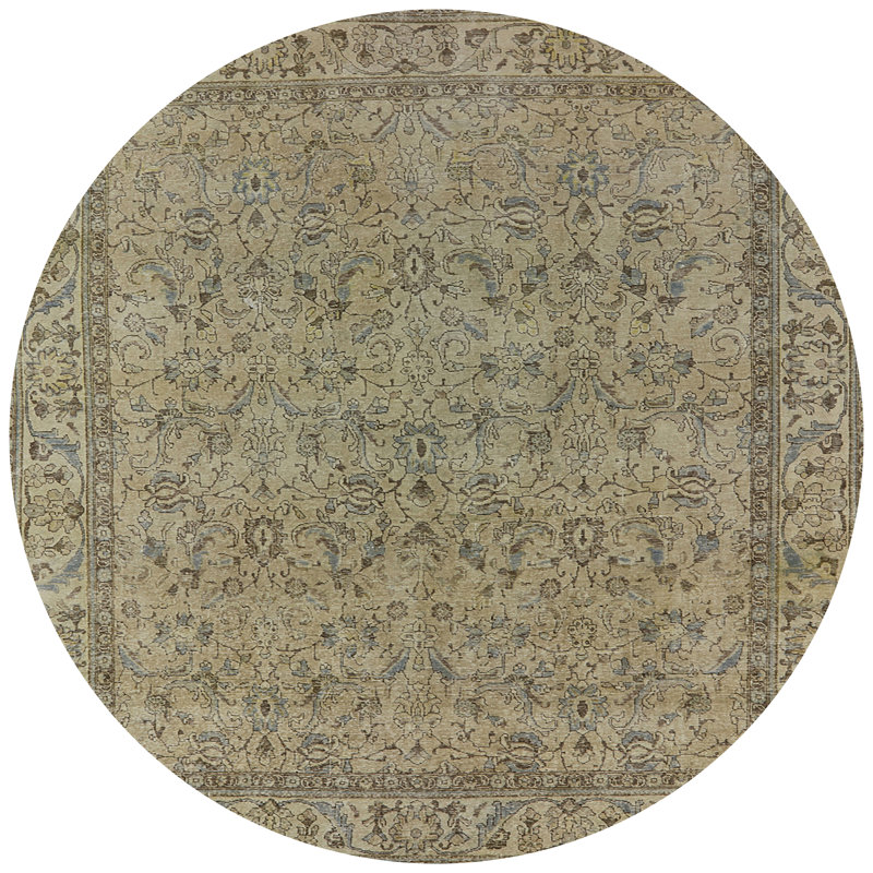Chipman Oriental Indoor Rug, Round 3'