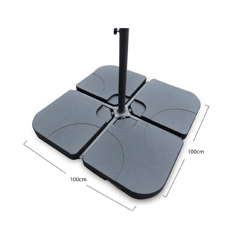 Grijalva 8kg Plastic Free Standing Umbrella Base