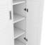 Armoire à 3 portes avec tablettes, blanc - Rangement pour chambre à coucher