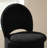 Black Folding Vanity Stool With Backrest, Faux Plush Cushion, Storage, Non-Slip Metal Legs, For Bedroom Use.-1119232923