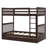 Bunk Bed With Ladder And Storage Drawers-859157488