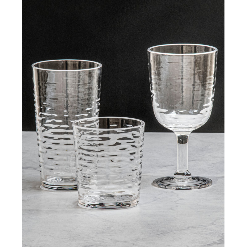 Celise 13.5oz. Acrylic Goblet Set