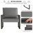 Eritrea Faux Leather Armchair-1643959400