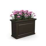 Nantucket Resin Trough Planter with Water Reservoir