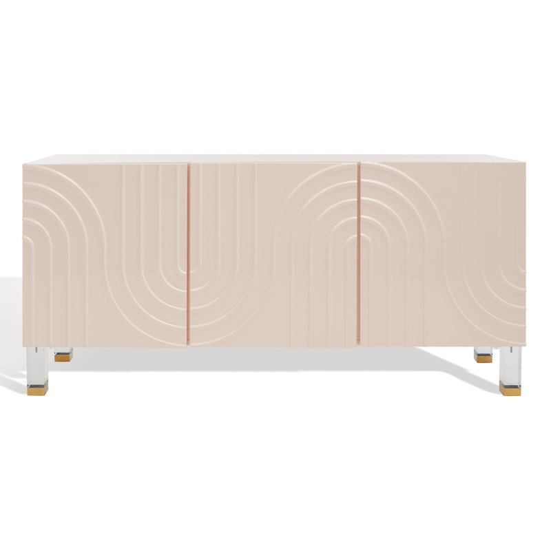 Buffet de 64 po de large Ardel, Rose clair