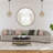 Benson Black Round End Table