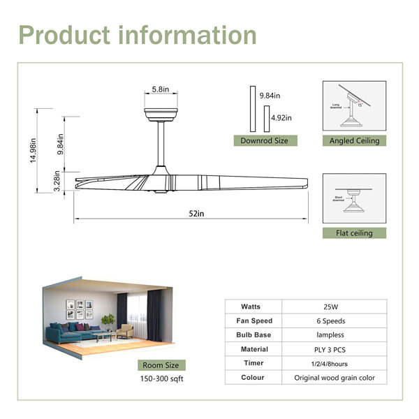 Dimensions du produit
