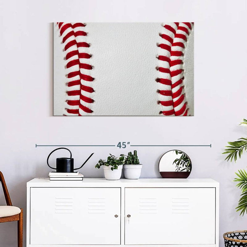 Sireci Baseball Stitching, 24" H x 36" W