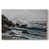 Toile naturelle avec cadre flottant