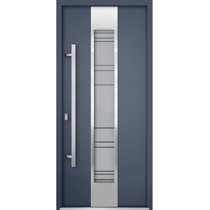 PX - Prehung 42 White Prefinished Single Steel Insulated Entry Door S –  DOOR BAZAR Canada