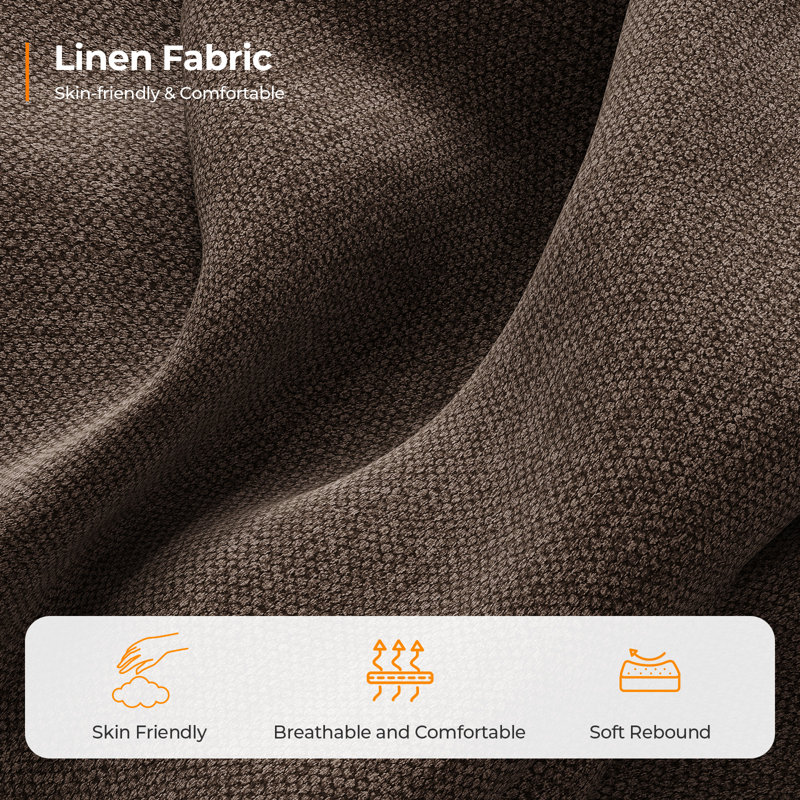 Brooklington 89'' Upholstered Sofa