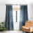 Little Arrow Design Co Ella Triple Stripe 1pc Blackout Window Curtain Panel-1480439907-1480439910