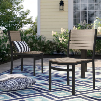 Travira Stacking Patio Dining Side Chair