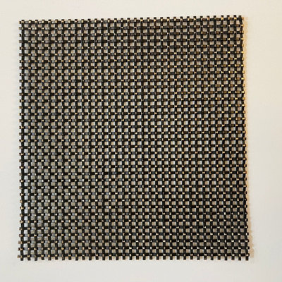 Wire Mesh Pure Antique Bronze Plated 24x48 Architectural Woven Furniture and Creative Grille Mesh