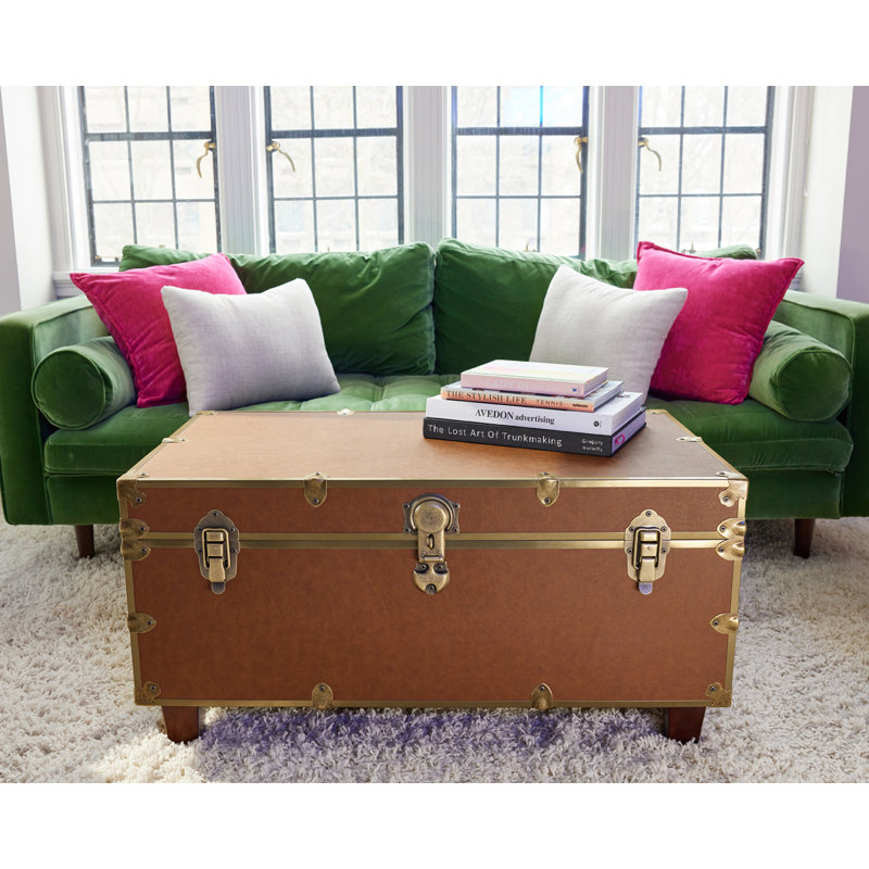 COFFRET DE TABLE EN CAOUTCHOUC RHINO LUXURY, Cognac