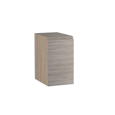 Unité de base de porte simple gauche DAX Pasadena brillant - 8 po x 19 po x 18 po