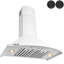Hotte murale 30 pouces convertible 343 CFM en acier inoxydable avec filtre à charbon-61552506