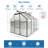 Polycarbonate Greenhouse Raised Base-111176885-111176894
