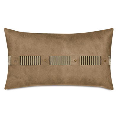 Lorenzo Faux Leather Decorative Pillow