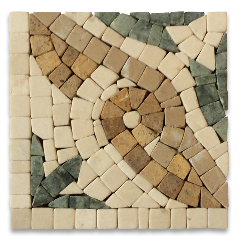 Carrelage mural en mosaïque 4 po x 4 po