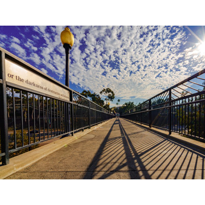 Martin Luther King Bridge Sunny Day San Diego, California by Brian Mc Clean - Photograph