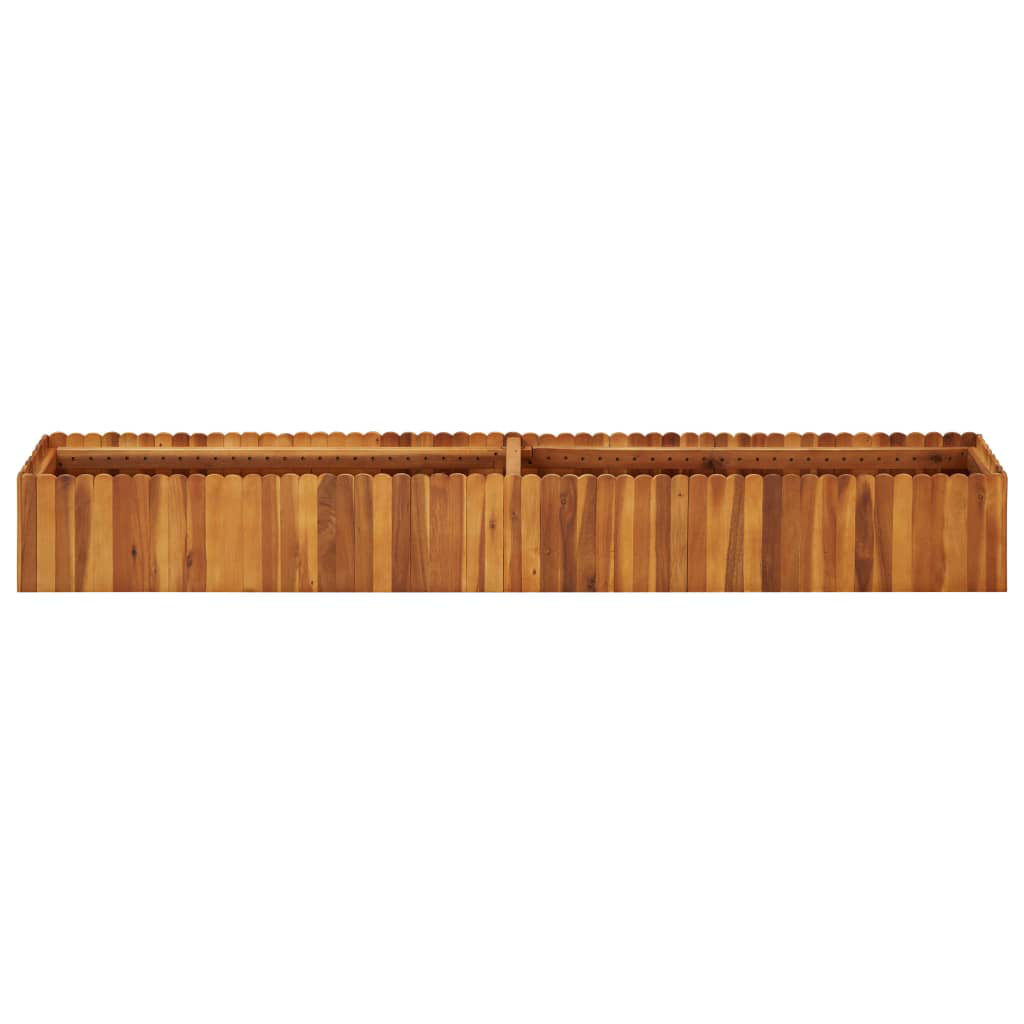 Raised Garden Bed Raised Flower Bed Raised Garden Box Solid Acacia Wood Loon Peak® 