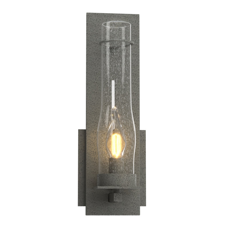 New Town 1 - Light Armed Sconce, Natural Iron, Small