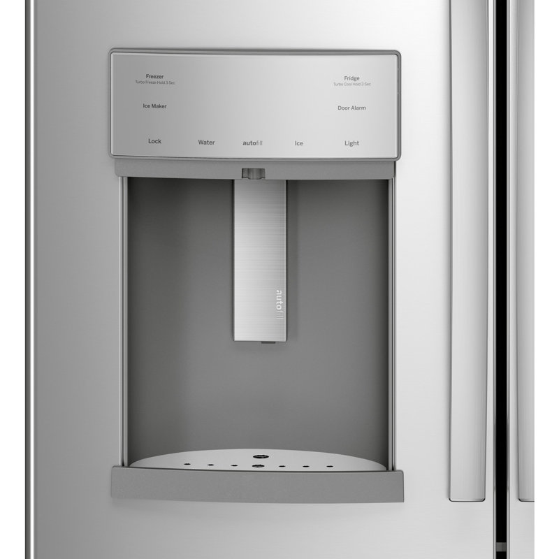 35.75'' Counter Depth French Door 22.1 cu. ft. Refrigerator, Fingerprint Resistant Stainless Steel