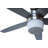 Primo 48 inch Brushed Nickel Indoor Ceiling Fan with LED Light Kit and Remote Control
