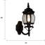 Alyson 46cm H Outdoor Wall Lantern