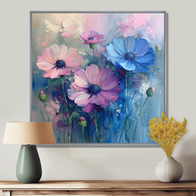 Mauve, bleu, féminin, flocons de maïs