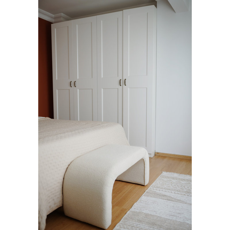 Pouf, Blanc