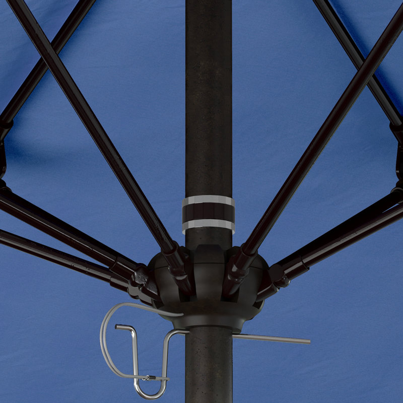 Parasol de marché 90 po Aneesaa, Bronze, Toile Capri Performance